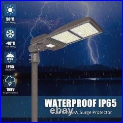 450W LED Parking Lot Light Commercial Shoebox Pole Light with Built-In Photocel 450W LED Parking Lot Light Commercial Shoebox Pole Light with Built-In Photocel