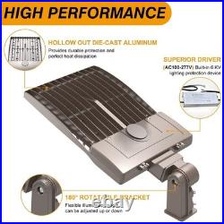 450W LED Parking Lot Light Commercial Shoebox Pole Light with Built-In Photocel 450W LED Parking Lot Light Commercial Shoebox Pole Light with Built-In Photocel
