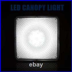 45W LED Canopy Light 5500K 9000 Lumens Gas Station Ceiling Light Fixtures 4pcs