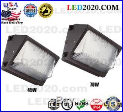 45With70W LED Wall Pack Outdoor Industry Standard Forward Throw Replaces 175With250W