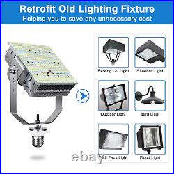 480V 120W LED Retrofit Kit Light 5700K Shoebox Flood Canopy Fixture Outdoor Lamp