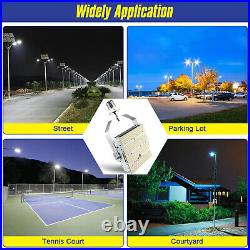 480V 150W LED High Bay Shoebox Fixture Retrofit Kit Light 5000k For Tennis Court