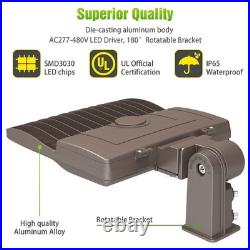 480V 150W LED Parking Lot Light Commercial Outdoor IP65 Shoebox Area Lighting