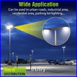 480V 150W LED Parking Lot Light Commercial Outdoor IP65 Shoebox Area Lighting