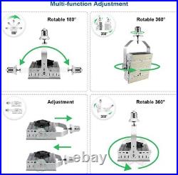 480V 150W LED Shoebox Replacement Fixture Commercial Parking Lot Pole Lamp 5000K