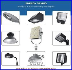 480V 150W LED Shoebox Replacement Fixture Commercial Parking Lot Pole Lamp 5000K