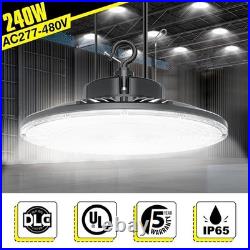 480V 240W UFO LED High Bay Light Industrial Commercial Warehouse Ceiling Lights