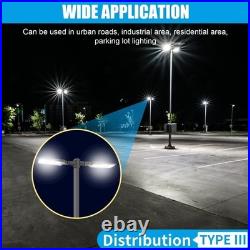 480V -320W LED Parking Lot Light Dusk To Dawn Shoebox Pole Fixture -48000 Lumens 480V -320W LED Parking Lot Light Dusk To Dawn Shoebox Pole Fixture -48000 Lumens