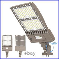 480V -400 Watt LED Parking Lot Pole Light 60000LM Dusk to Dawn Shoebox Lamp IP65