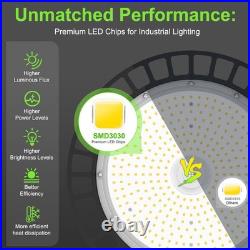 480V Commercial LED UFO High Bay Light 240With200With150W Industrial Warehouse Lamp