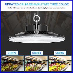 480V LED UFO High Bay Light Fixture 150W for Workshop Warehouse Low Bay Ceiling