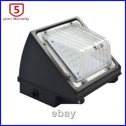 48W LED Wall Pack Light Commercial Outdoor Industrial Light Fixture Garage Yard