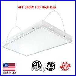 4FT 240W LED High Bay Light Linear Lights Commercial Warehouse Shop Lighting