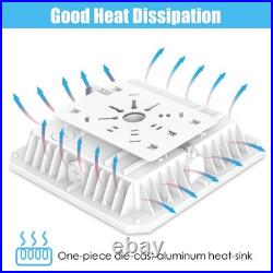 4PACK-100W 4500K/5000K/5700K LED Canopy Gas Station Light Fixture Garage ETL&DLC