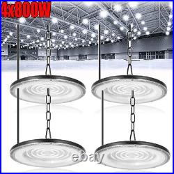 4PACK 300W UFO LED High Bay Light Shop Industrial Commercial Factory Warehouse