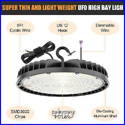 4PCS 150W UFO LED High Bay Light Warehouse Garage Shop Area Lighting AC 100-277V