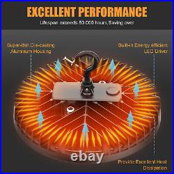 4PCS 150W UFO LED High Bay Light Warehouse Garage Shop Area Lighting AC 100-277V 4PCS 150W UFO LED High Bay Light Warehouse Garage Shop Area Lighting AC 100-277V