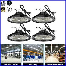 4PCS 240W UFO LED High Bay Light Work Shop Warehouse Factory Lighting Lamp 5000K