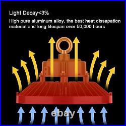 4PCS 240W UFO LED High Bay Light Work Shop Warehouse Factory Lighting Lamp 5000K