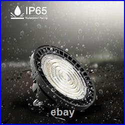 4PCS 240W UFO LED High Bay Light Work Shop Warehouse Factory Lighting Lamp 5000K