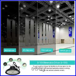 4PCS 240W UFO LED High Bay Light Work Shop Warehouse Factory Lighting Lamp 5000K