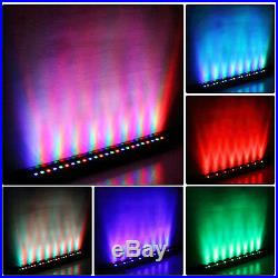 4PCS RGB LED Wall Washer Linear Light Bar Waterproof Aluminum Stage Light 40Inch