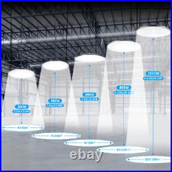 4Pack 1000W UFO LED High Bay Light Industrial Factory Warehouse Shop Commercial