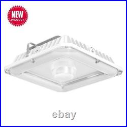 4Pack 100W Commercial LED Canopy Gas Station Lighting for Outdoor Garage Carport