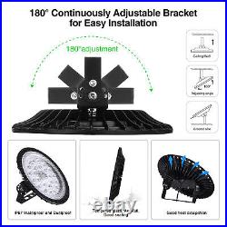 4Pack 100W UFO Led High Bay Light Factory Warehouse Commercial Light Fixture