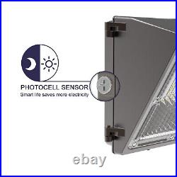 4Pack 120W LED Wall Pack Light Dusk to dawn Outdoor Commercial Industrial Light