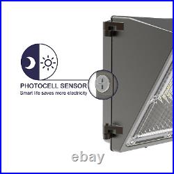4Pack 120W LED Wall Pack Security Commercial Industrial Light Fixture 5000K