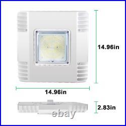 4Pack 150W LED Canopy Light Parking Lot Gas Station Lamp IP65 21000LM 5700k UL