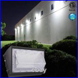 4Pack 150W LED Wall Pack Light Dusk to Dawn Commercial Outdoor Security Lighting