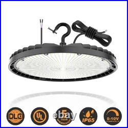 4Pack 150W UFO Led High Bay Light Factory Industrial Commercial Light Dimmable