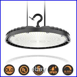 4Pack 150W UFO Led High Bay Light Factory Industrial Commercial Light Dimmable