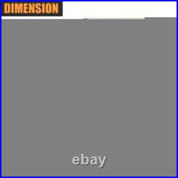 4Pack 150W UFO Led High Bay Light Factory Industrial Commercial Light Dimmable