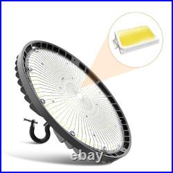 4Pack 150W UFO Led High Bay Light Factory Industrial Commercial Light Dimmable