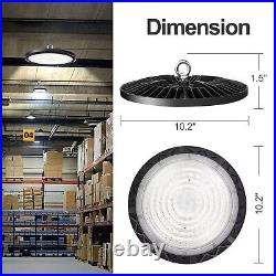 4Pack 200W 110V 220V 277volt High Bay LED fixtures Commercial Warehouse UFO Lamp