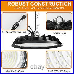 4Pack 200W UFO Led High Bay Light Commercial Industrial Warehouse Led Shop Light