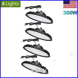 4Pack 300W UFO Led High Bay Light Commercial Warehouse Industrial Factory Light 4Pack 300W UFO Led High Bay Light Commercial Warehouse Industrial Factory Light