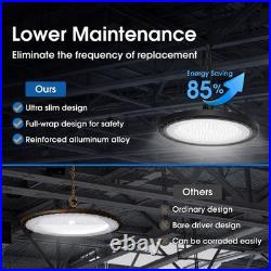 4Pack 300W UFO Led High Bay Light Industrial Commercial Factory Shop Gym Light