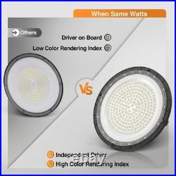 4Pack 300W UFO Led High Bay Light Industrial Commercial Factory Shop Gym Light
