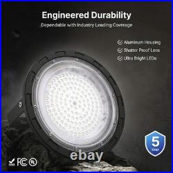 4Pack 300W UFO Led High Bay Light Industrial Commercial Factory Shop Gym Light