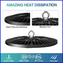 4Pack 400W UFO Led High Bay Light Commercial Industrial Warehouse Light Fixture