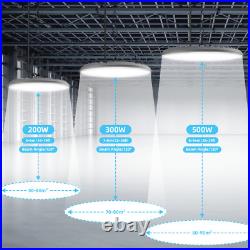 4Pack 500W UFO Led High Bay Light Commercial Industrial Warehouse Garage Light