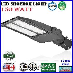 4Packs 150W Watt LED Parking Lot Light Shoebox lamp Fixture 18000lm 5700K US #OY