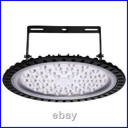 4Pcs 200W UFO LED High Bay Light Factory Industrial Lights Warehouse Gym Shop