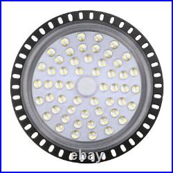 4Pcs 200W UFO LED High Bay Light Factory Industrial Lights Warehouse Gym Shop