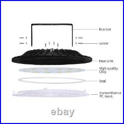 4Pcs 200W UFO LED High Bay Light Factory Industrial Lights Warehouse Gym Shop