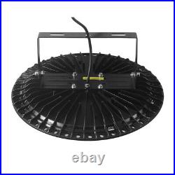 4Pcs 200W UFO LED High Bay Light Factory Industrial Lights Warehouse Gym Shop